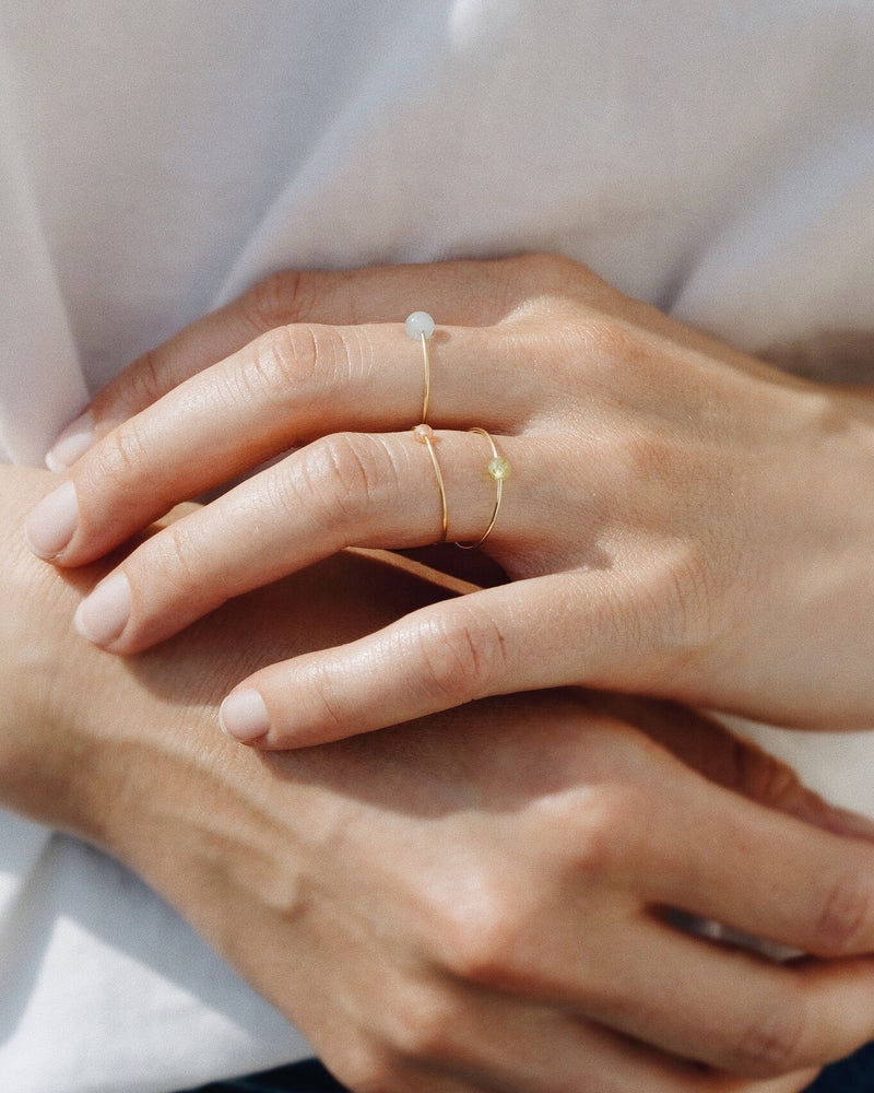 Birthstone-Ring Vergoldet Dezember 54
