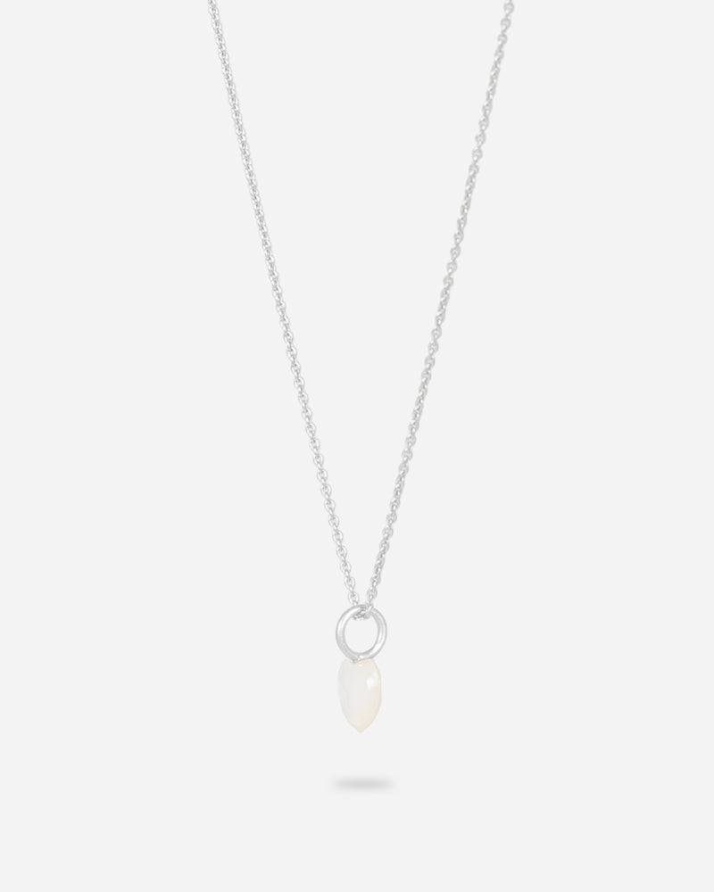 Ocean Heart Halskette Silber