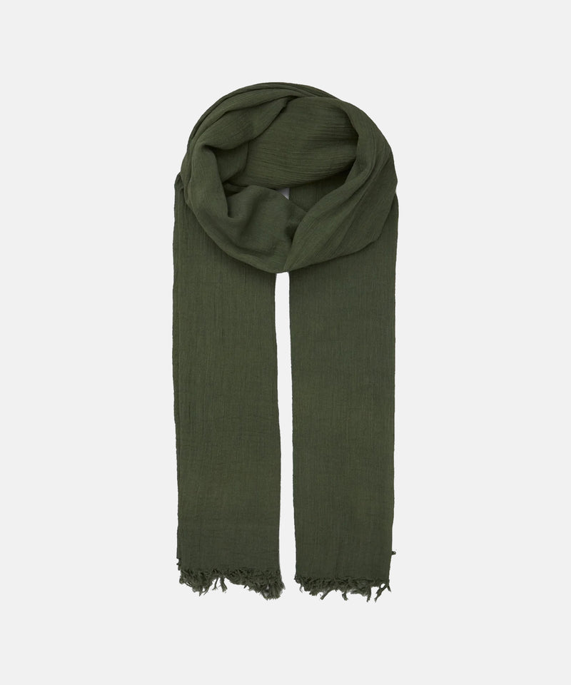 Solid Ilona Scarf Army Green
