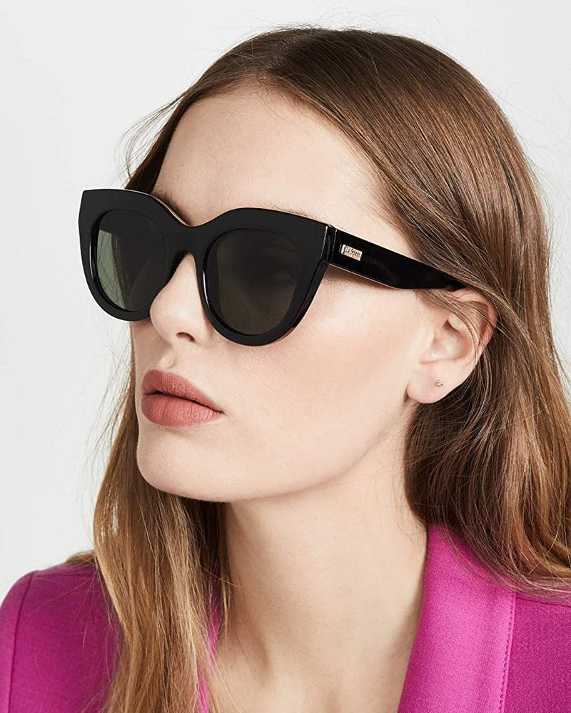 Air Heart Sonnenbrille Schwarz