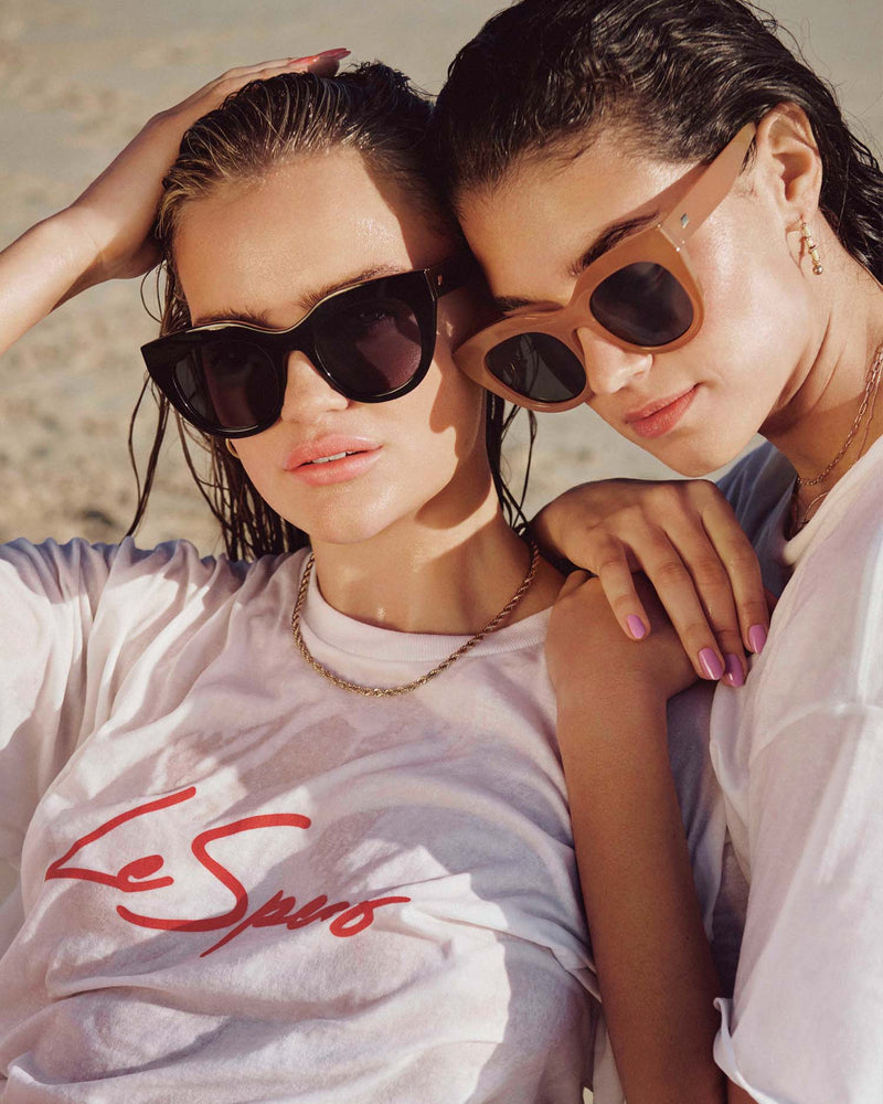 Air Heart Sonnenbrille Schwarz