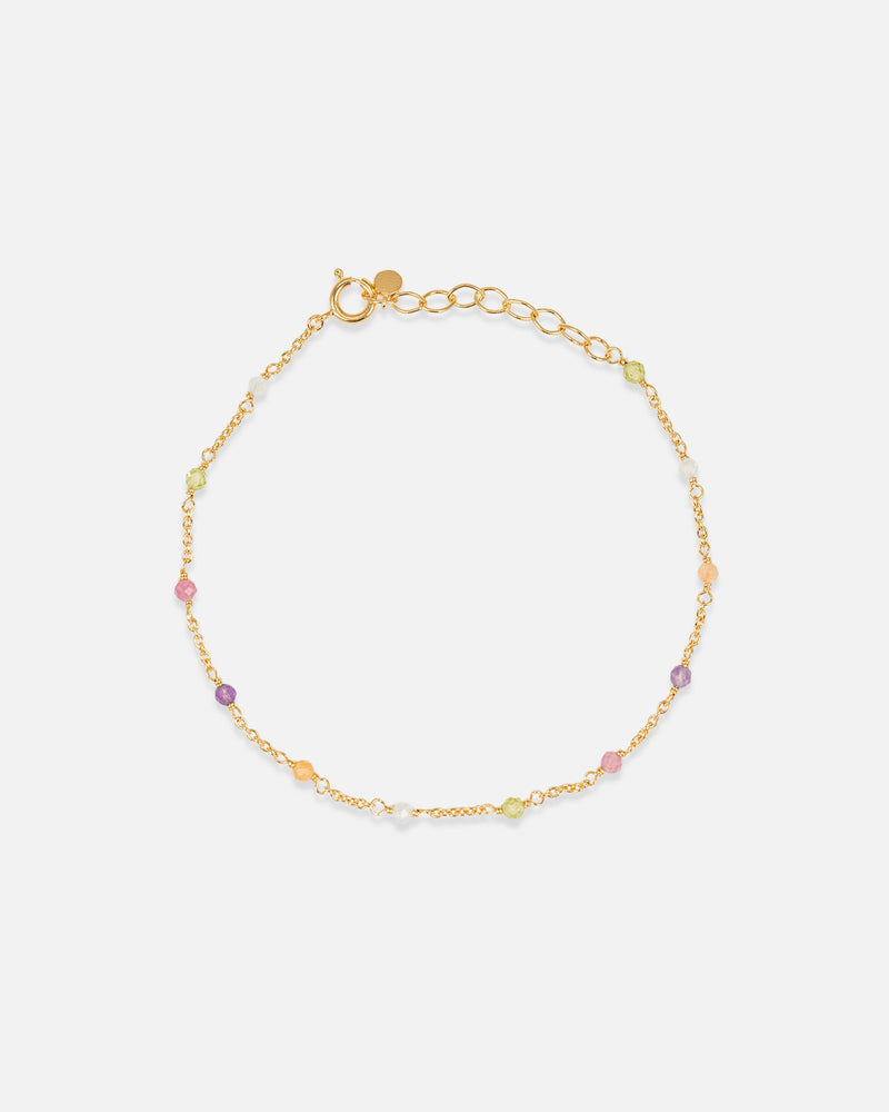 Rainbow Armband Vergoldet