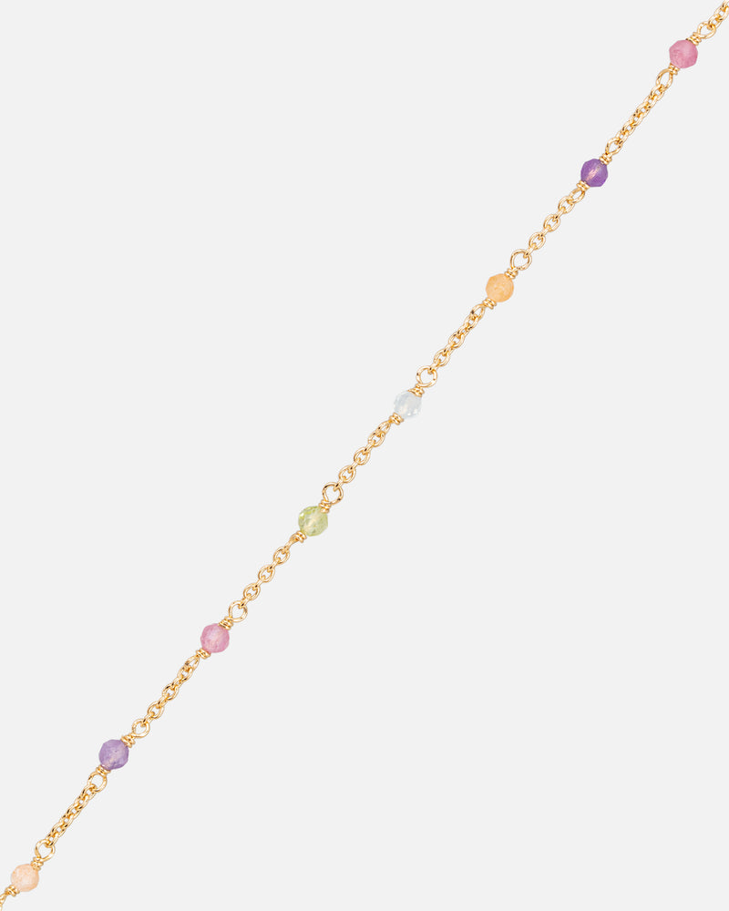 Rainbow Armband Vergoldet