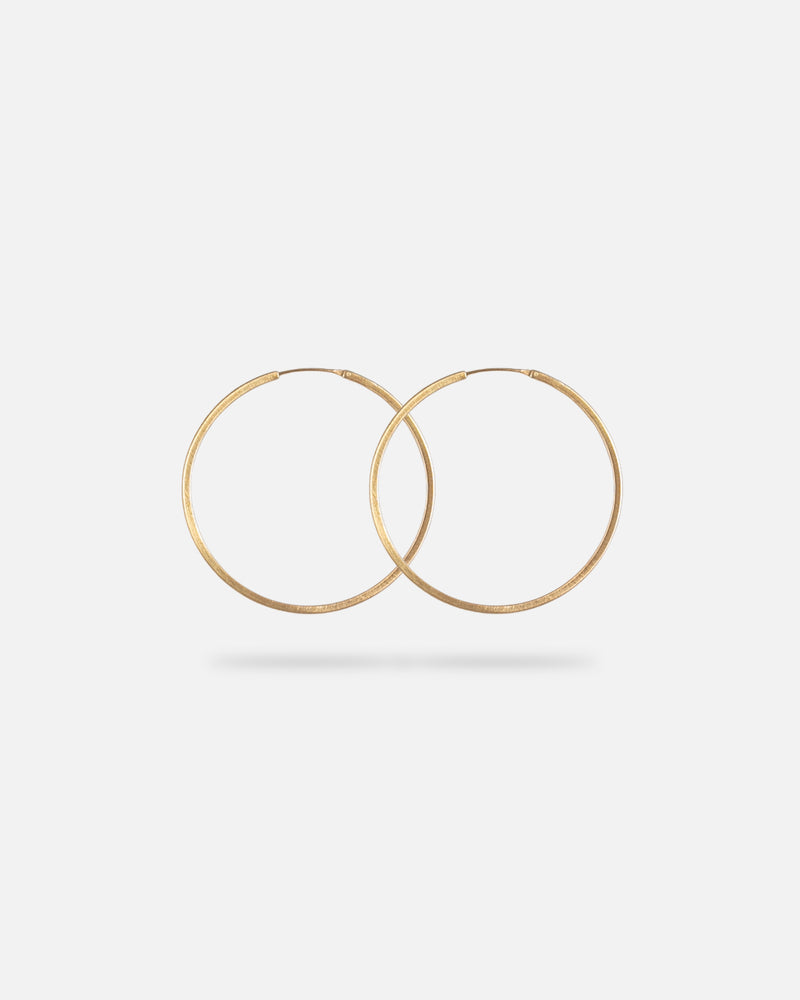 Orbit Hoops 5 cm Vergoldet