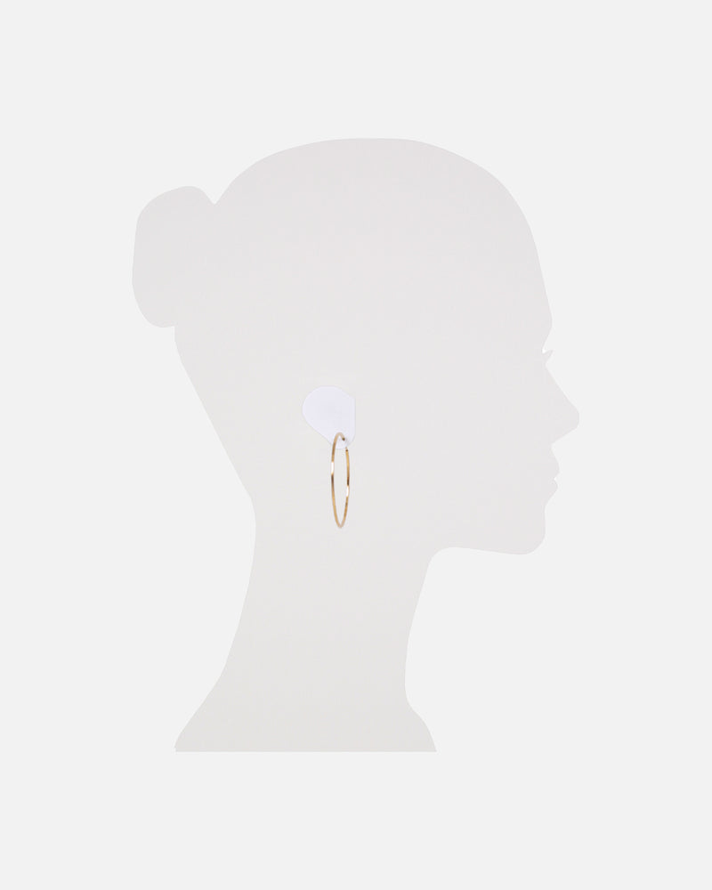 Orbit Hoops 5 cm Vergoldet
