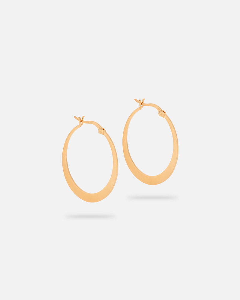 Small Escape Hoops 3 cm Vergoldet