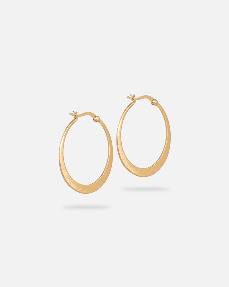 Small Escape Hoops 3 cm Vergoldet