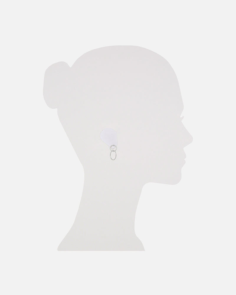 Double Ohrstecker Silber
