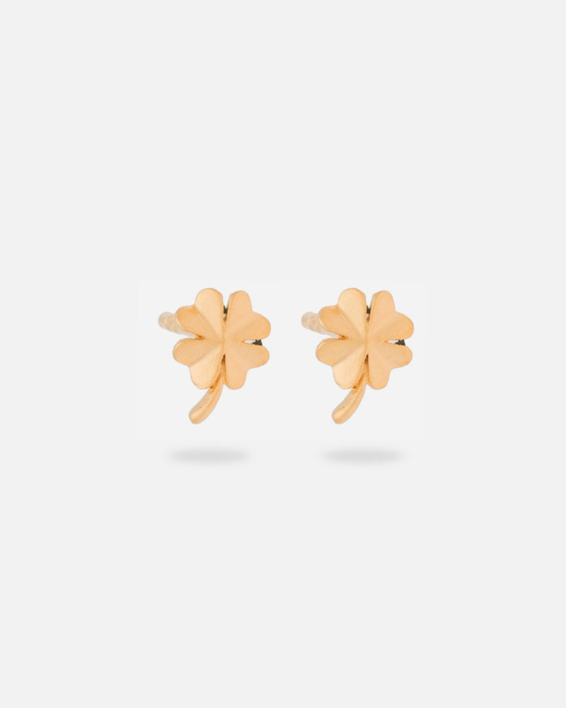 Clover Ohrringe 0,6 cm Silber