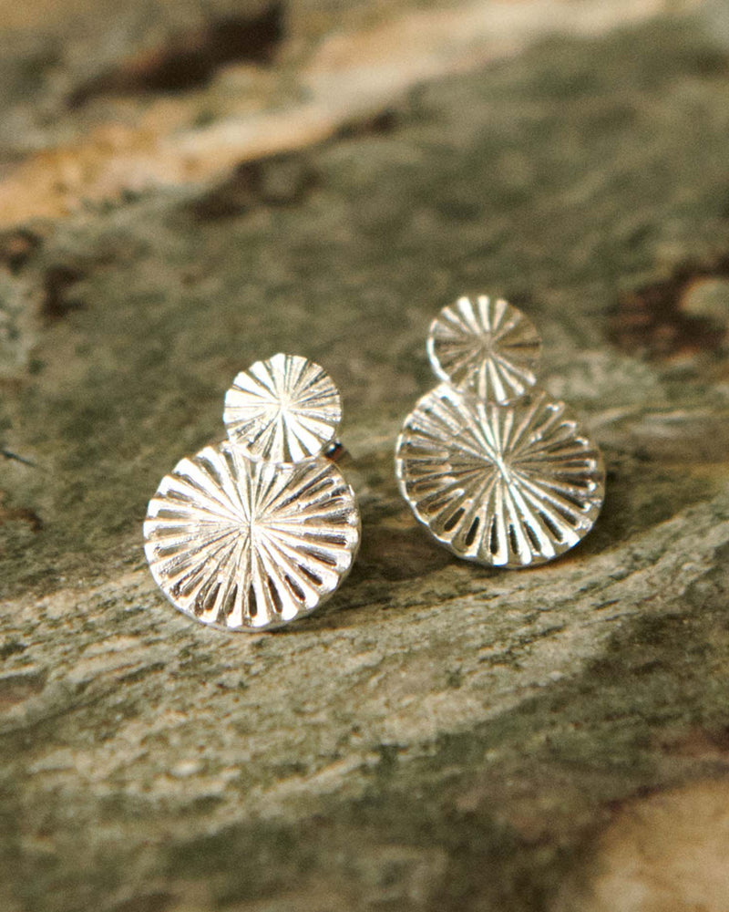 Small Starlight Ohrringe 2 cm Silber