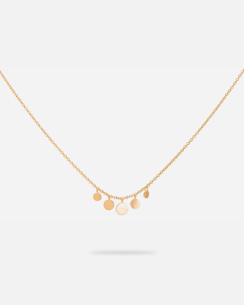 Mini Coin Kette Vergoldet