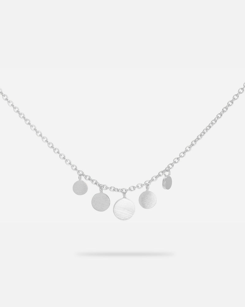 Mini Coin Kette Silber