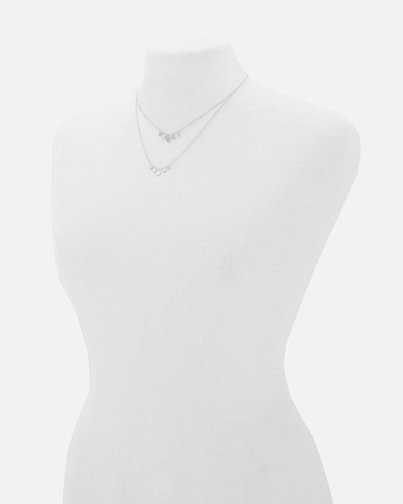 Mini Coin Kette Silber