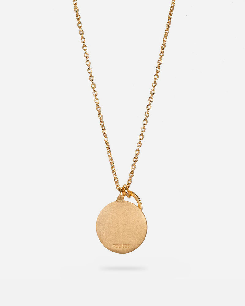 Coin & Ring Kette 90 cm Vergoldet