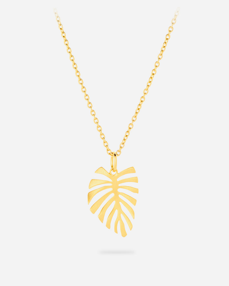 Fern Leaf Halskette Damen 50-55 cm
