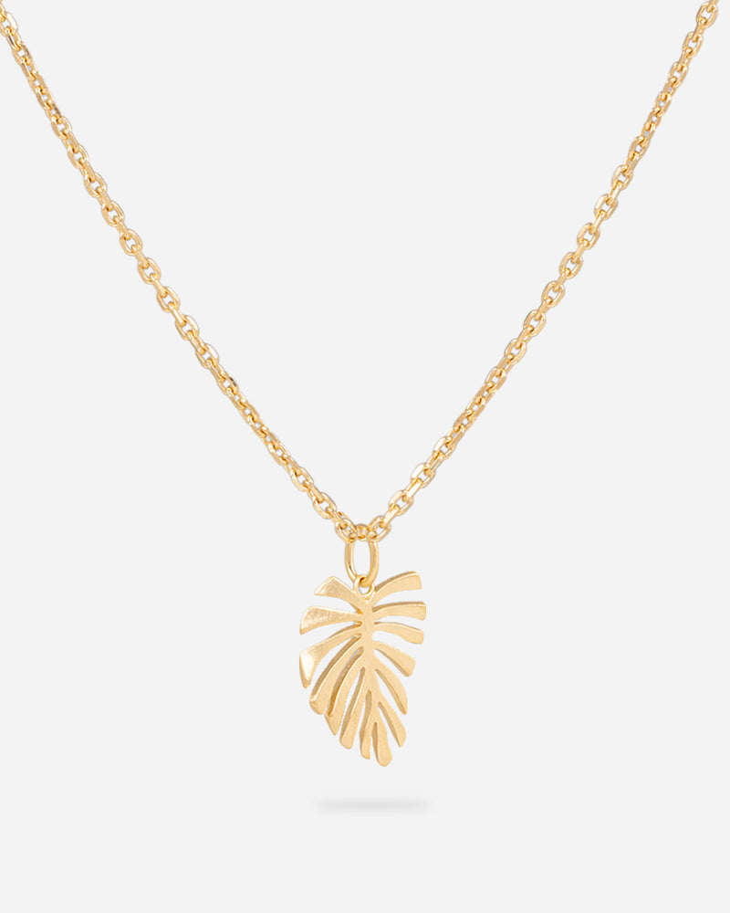 Fern Leaf Halskette Damen 50-55 cm