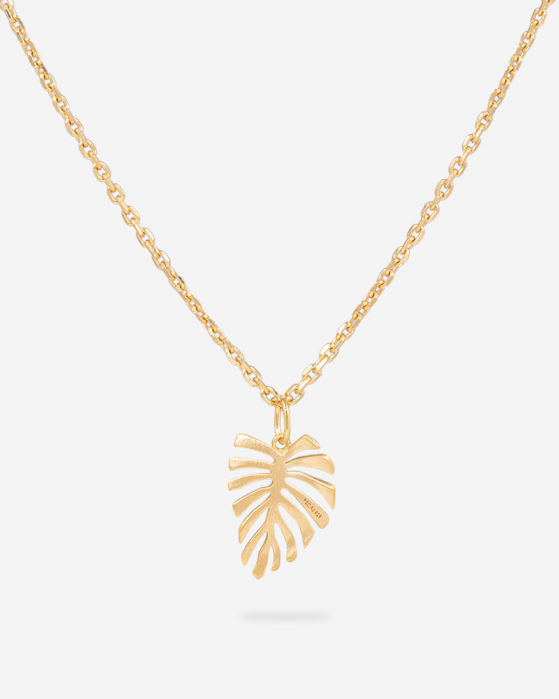 Fern Leaf Halskette Damen 50-55 cm