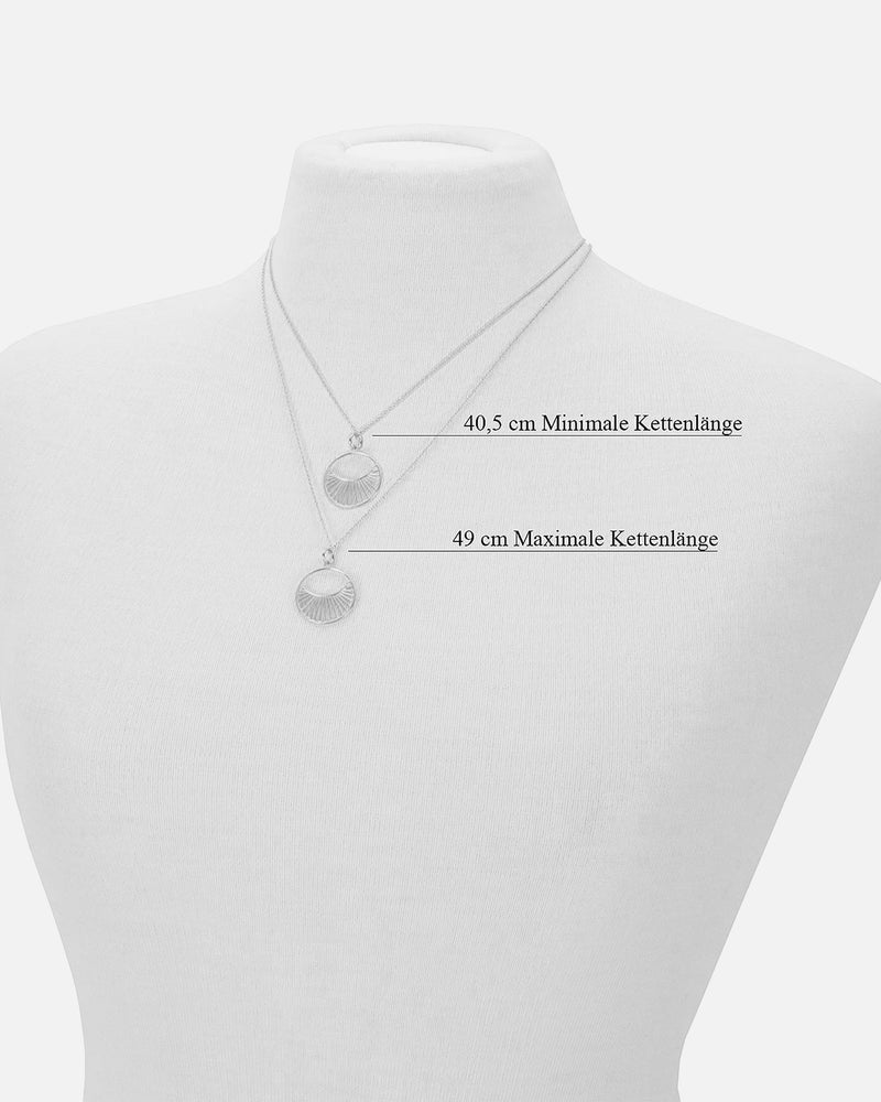 Short Daylight Kette Silber