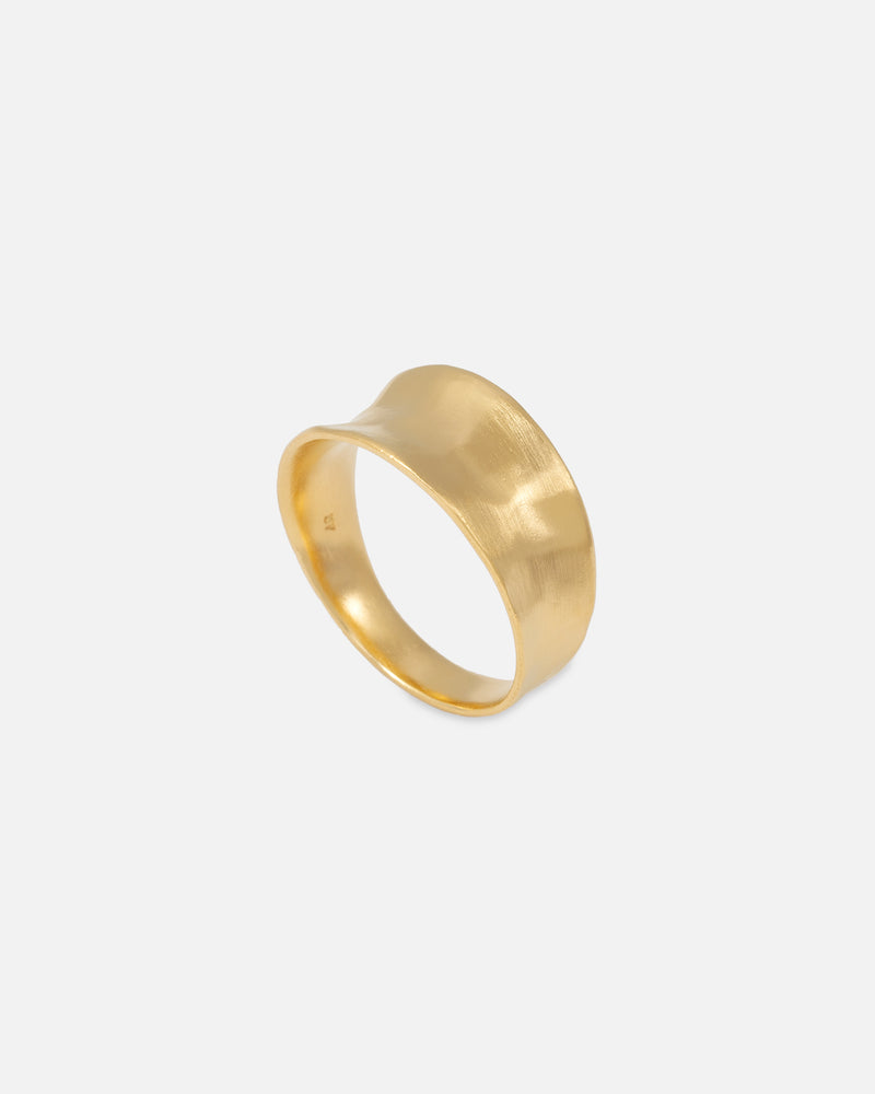 Saga Ring Vergoldet