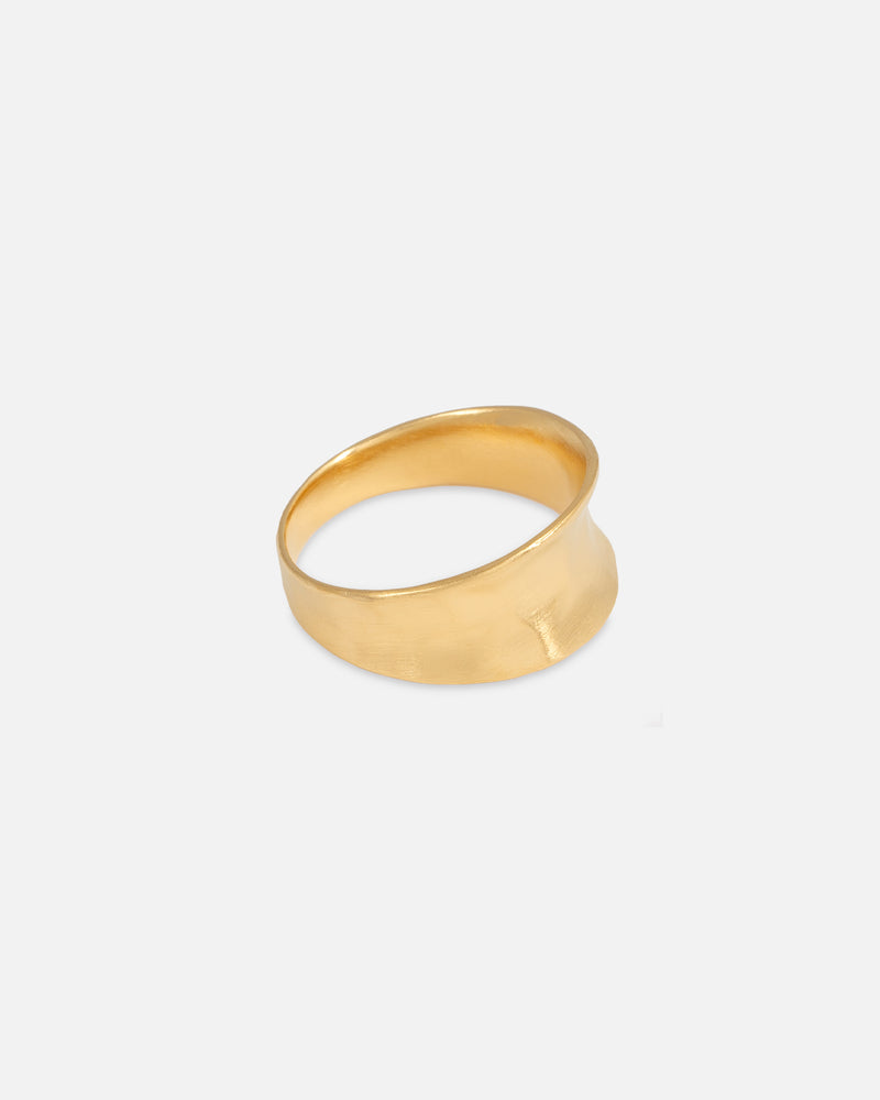 Saga Ring Vergoldet