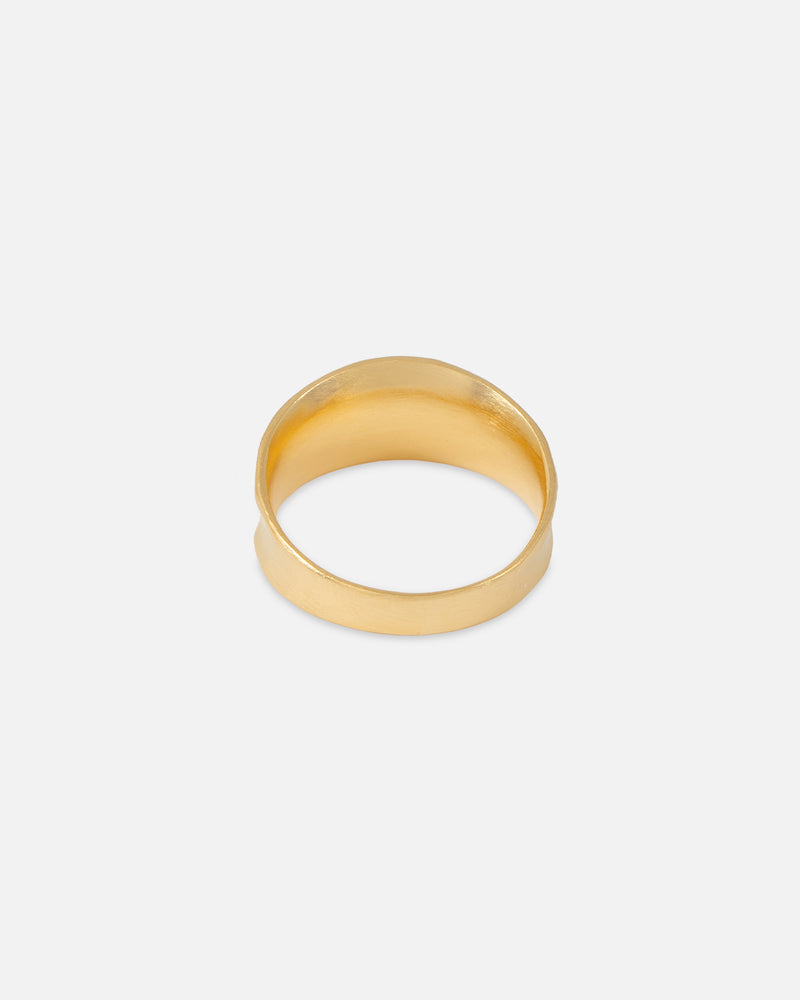 Saga Ring Vergoldet