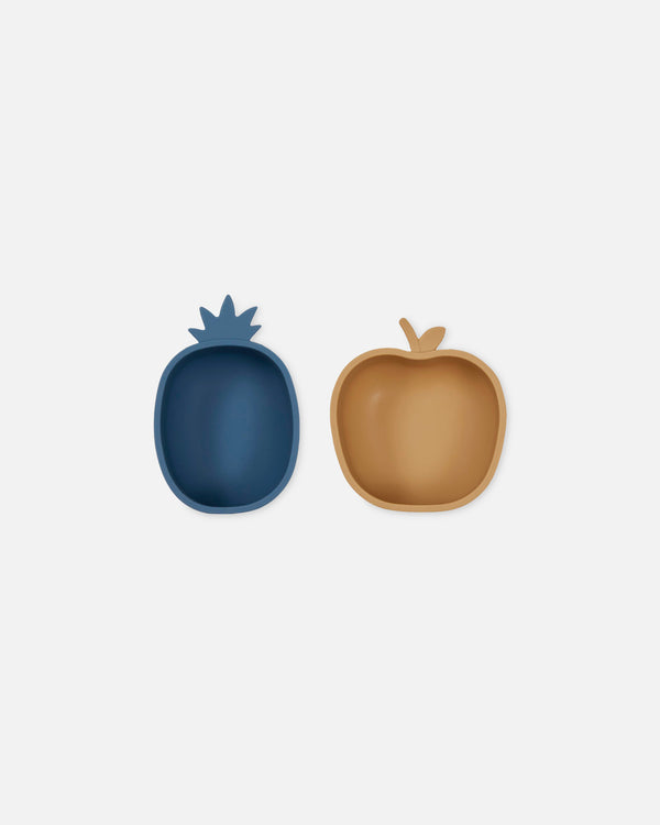 Pineapple & Apple Snack Bowl Set
